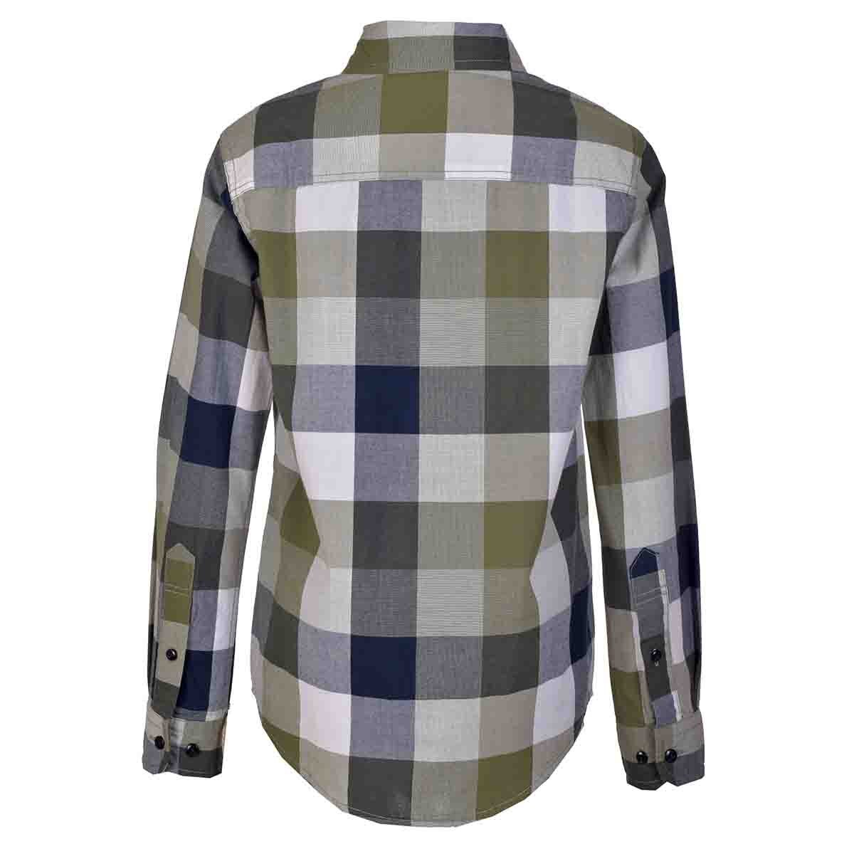 Camisa Manga Larga a Cuadros Jeanious