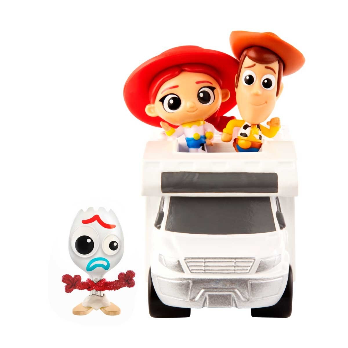 Mini Figuras 3 Pack + Vehículo Mattel