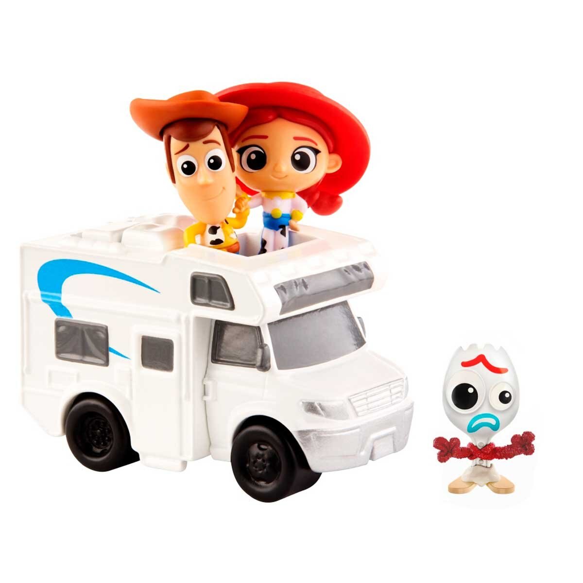 Mini Figuras 3 Pack + Vehículo Mattel