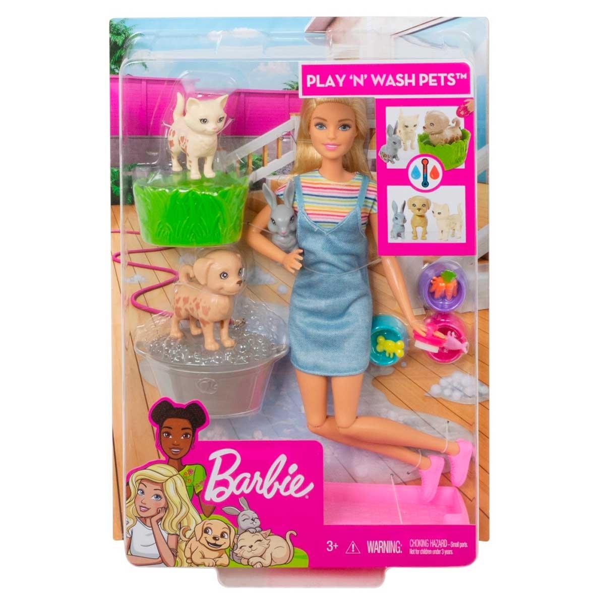 barbie bicicleta con perritos