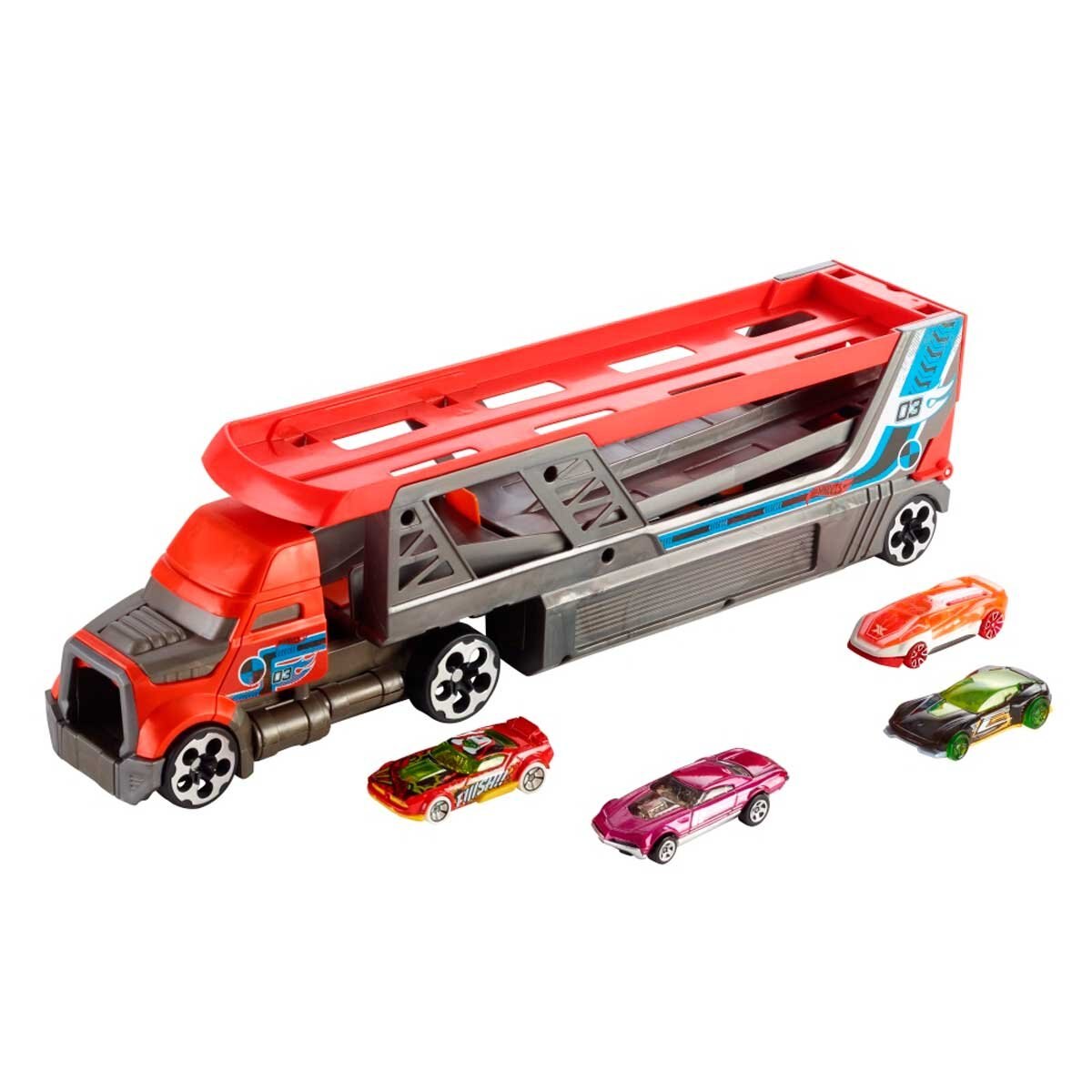 hot wheels mega remolque