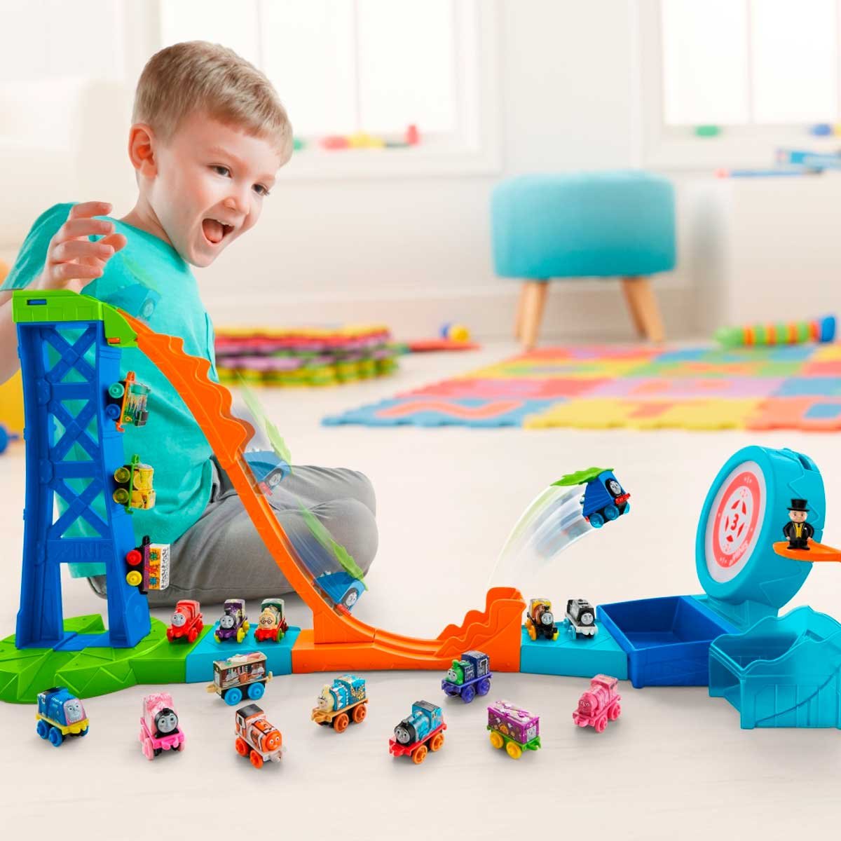 Thomas & Friends, Minis, Pista Tiro al Blanco Mattel