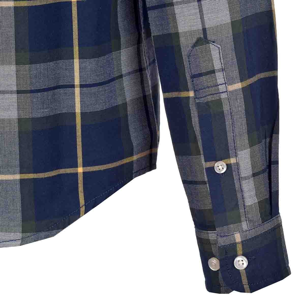 Camisa Manga Larga a Cuadros Jeanious para Niño