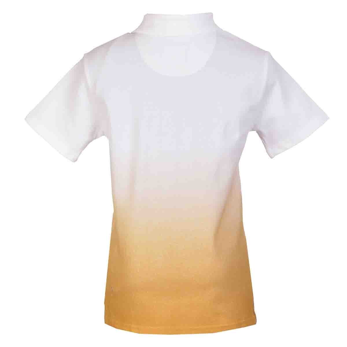 Playera Blanca Polo Degradada Jeanious