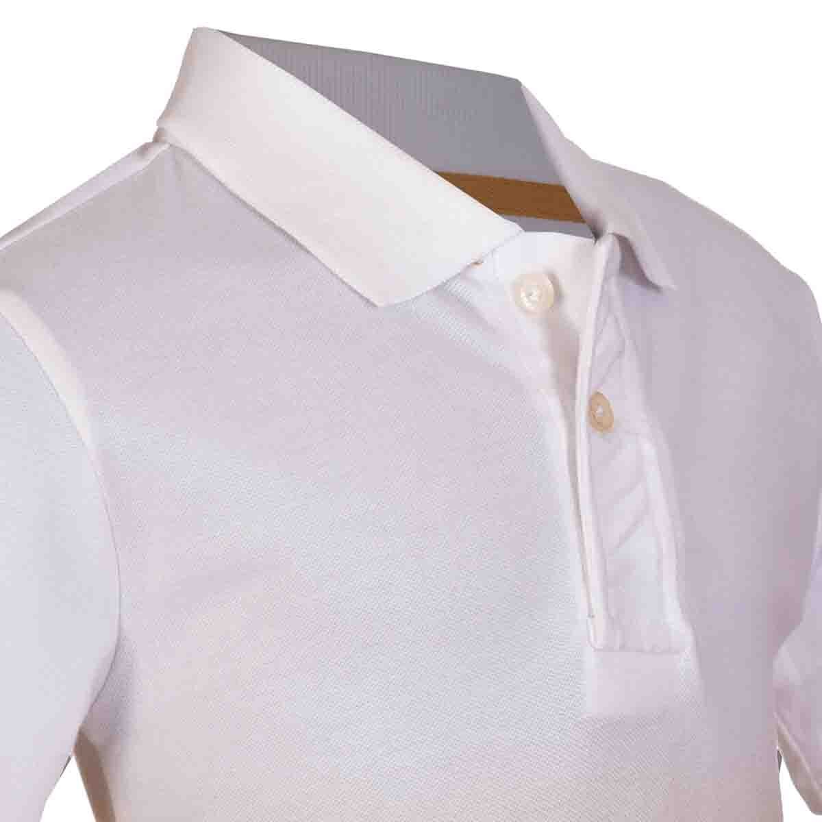 Playera Blanca Polo Degradada Jeanious