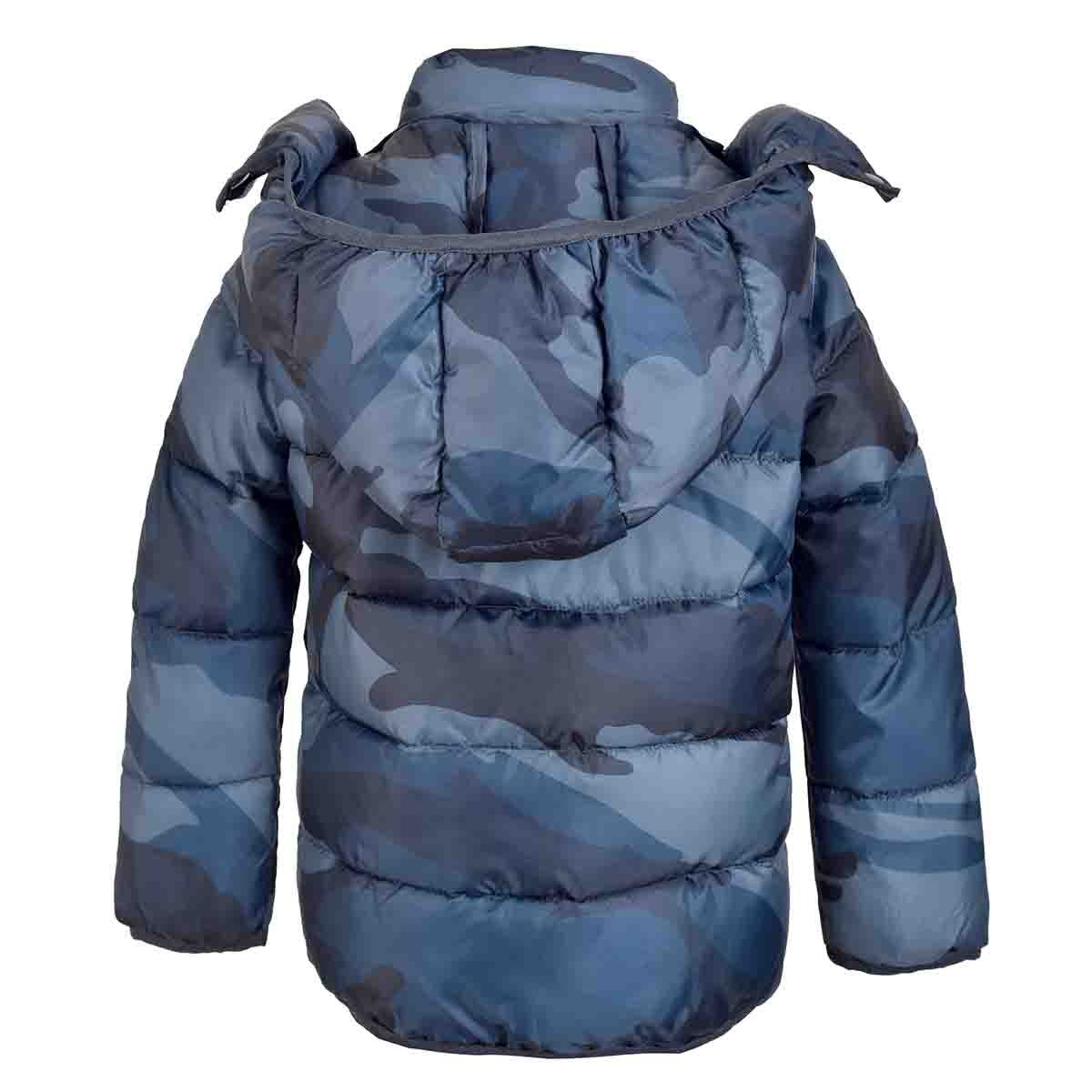 Chamarra Camuflaje Azul Combinado Jeanious