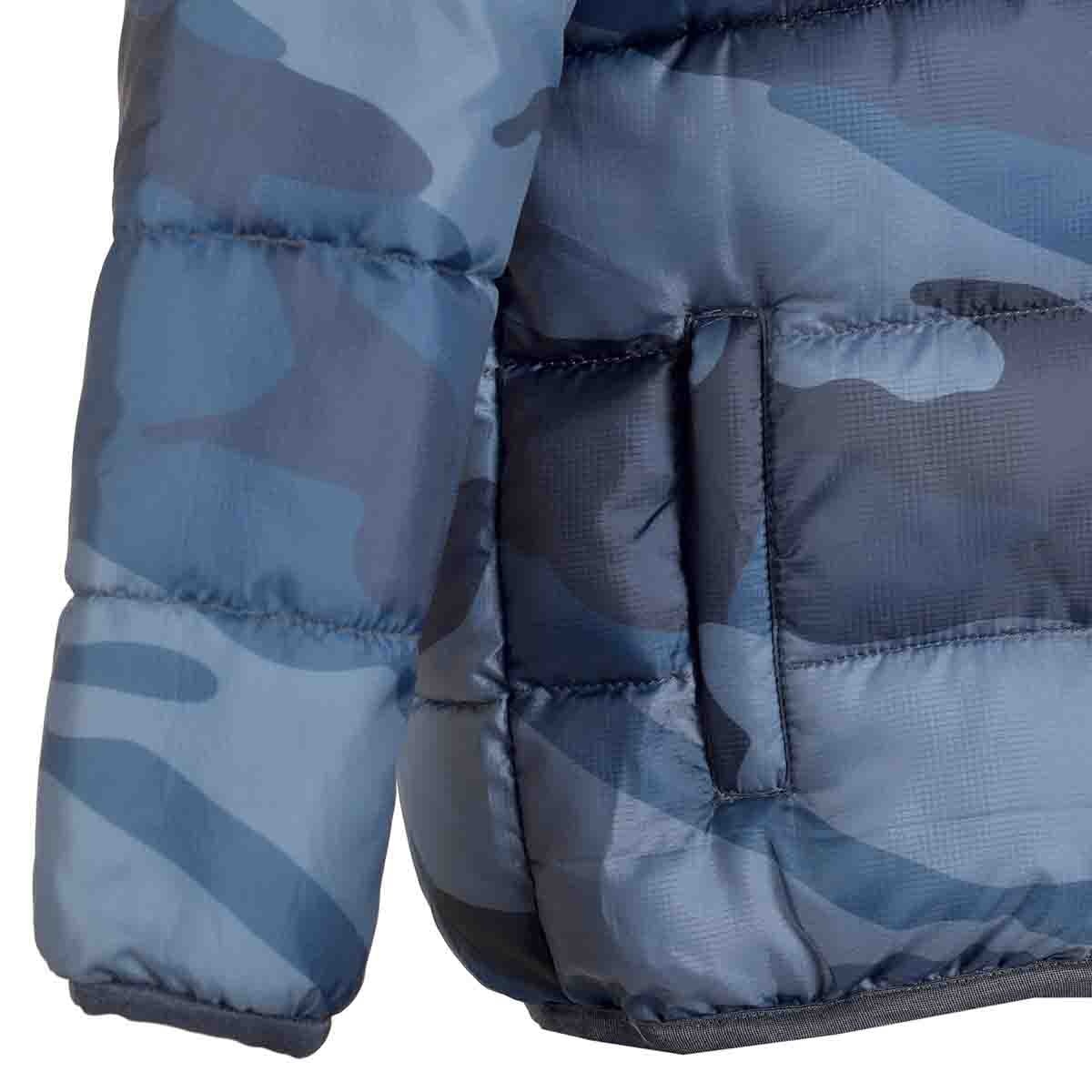 Chamarra Camuflaje Azul Combinado Jeanious