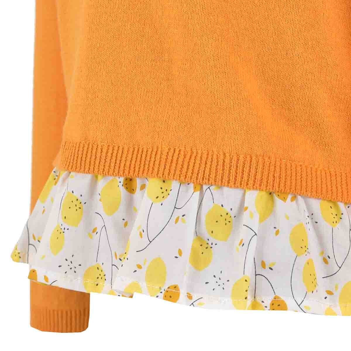 Suéter con Tela en Contraste Jeanious para Bebé