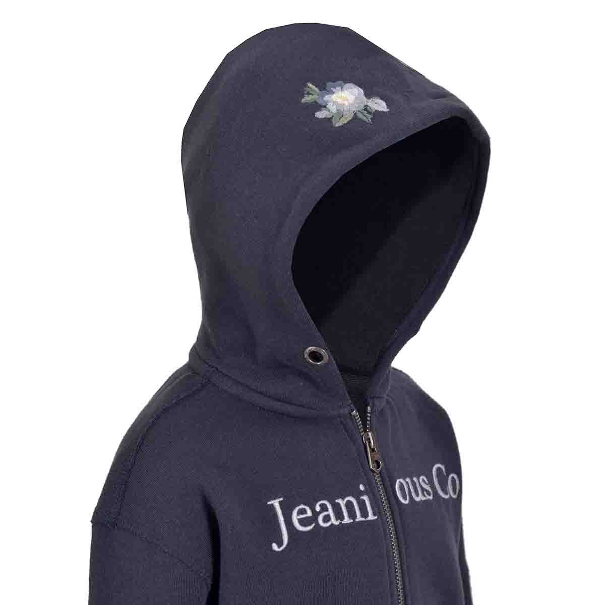 Sudadera Azul con Capucha Jeanious