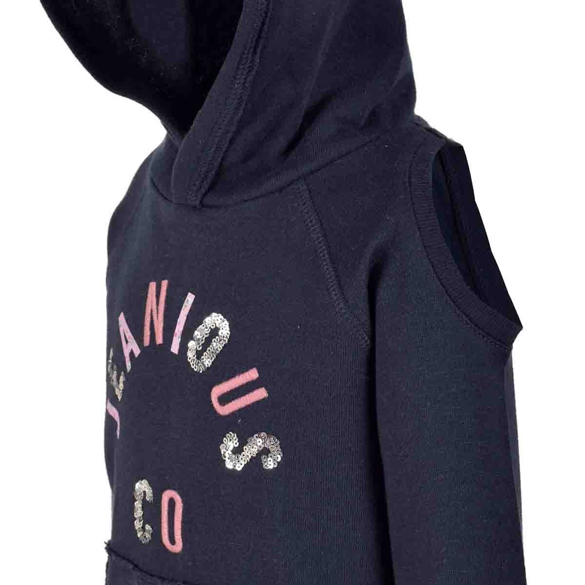 Sudadera Rosa Offshoulder Jeanious