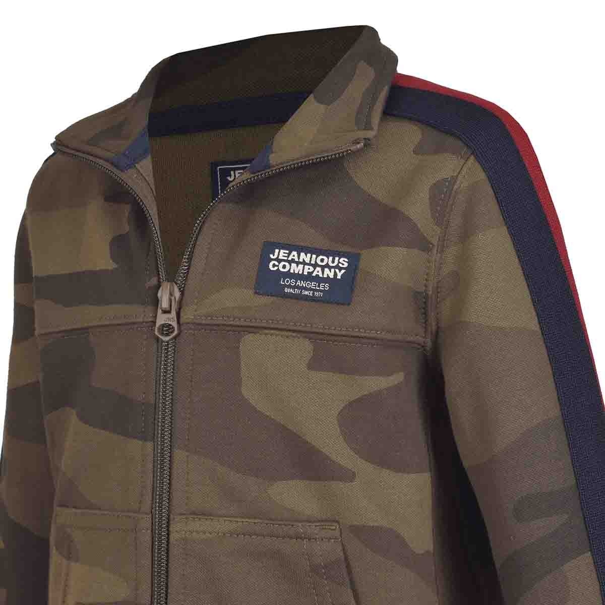 Sudadera Azul Camuflaje Jeanious