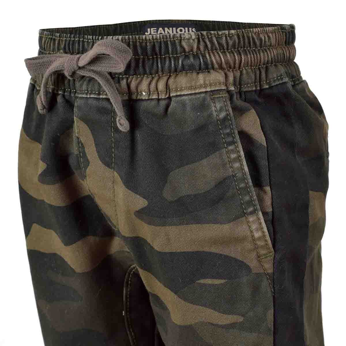 Jogger Gris Camuflaje Jeanious para Niña