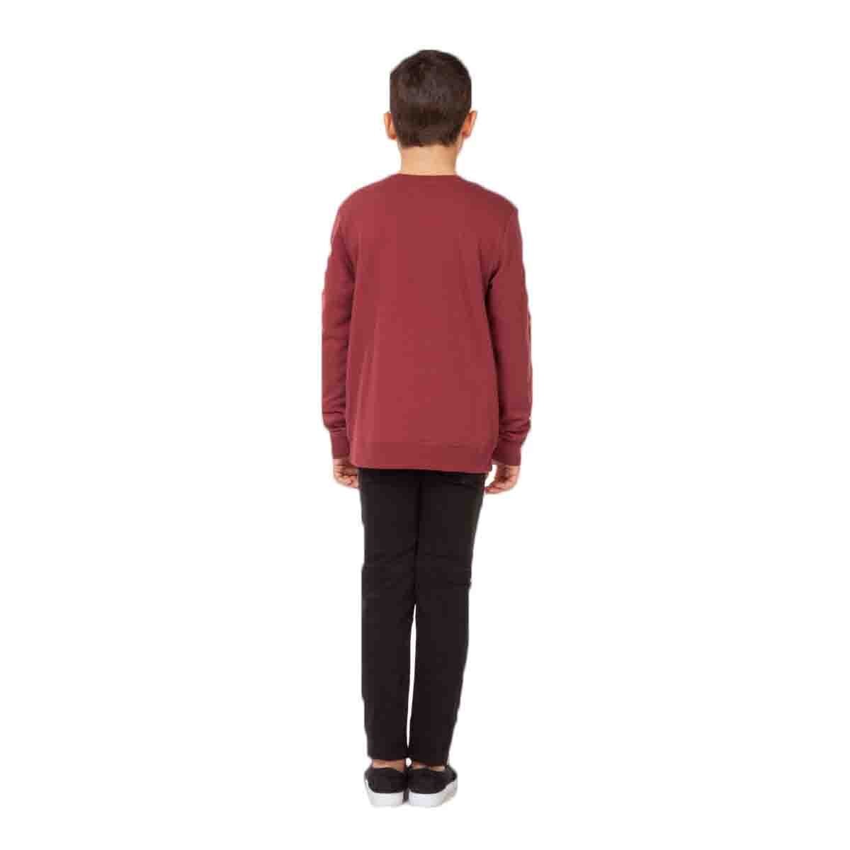 Sudadera French Terry Café Dex para Niño