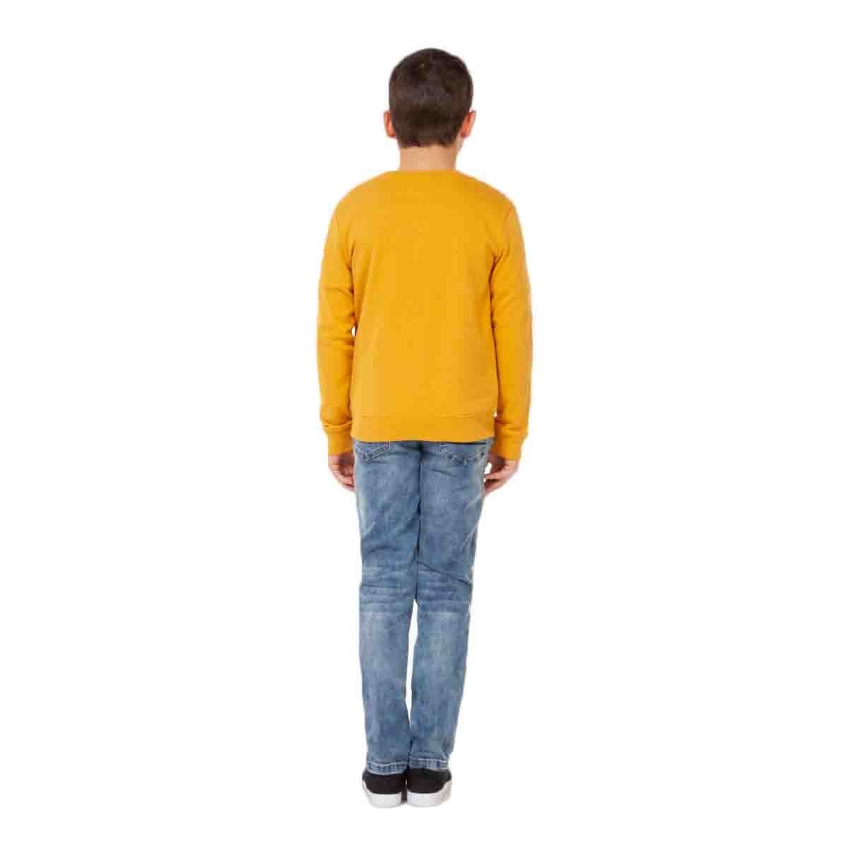 Sudadera French Terry Café Dex para Niño