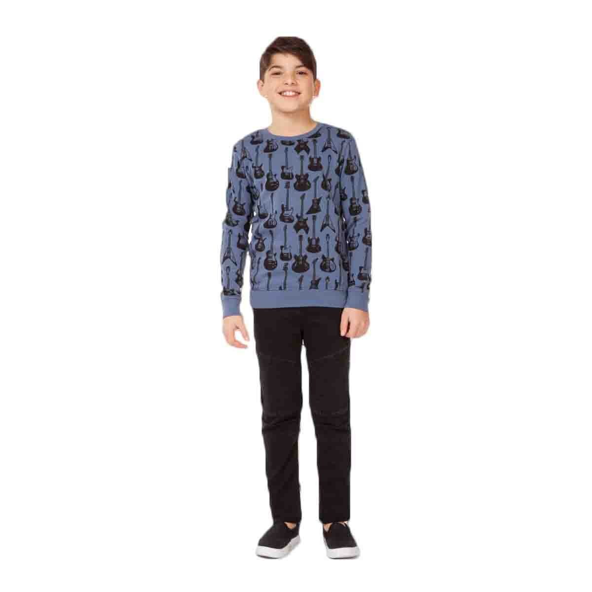 Sudadera French Terry Café Dex para Niño