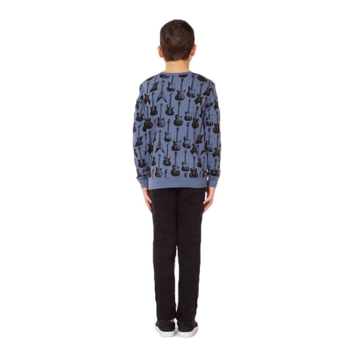Sudadera French Terry Café Dex para Niño