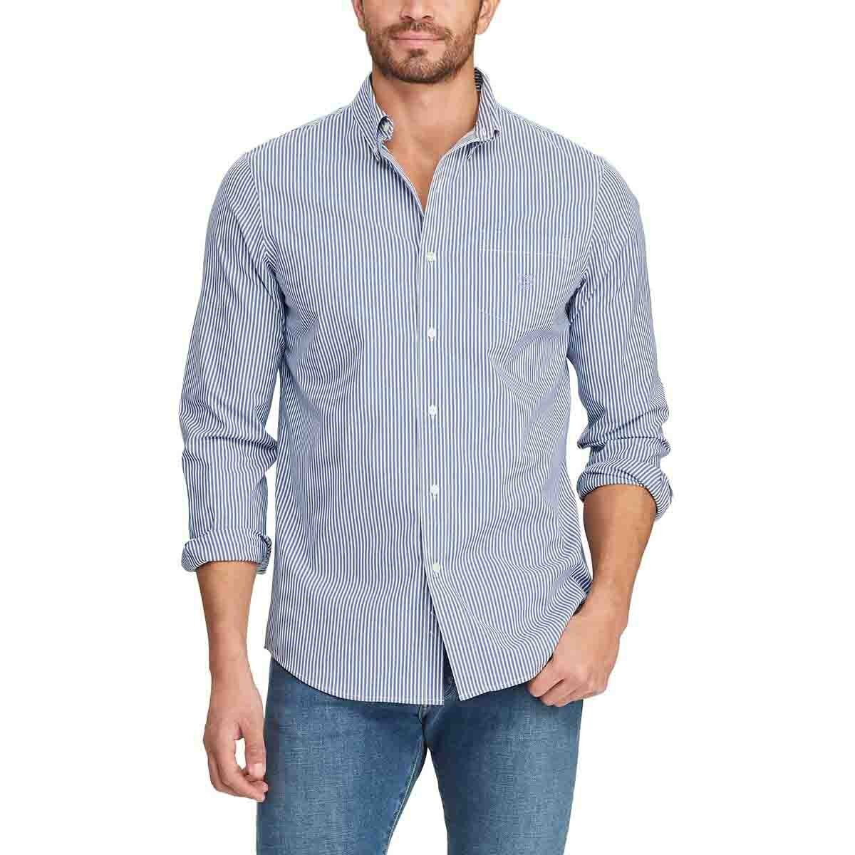 Camisa Manga Larga Rayada Chaps para Caballero