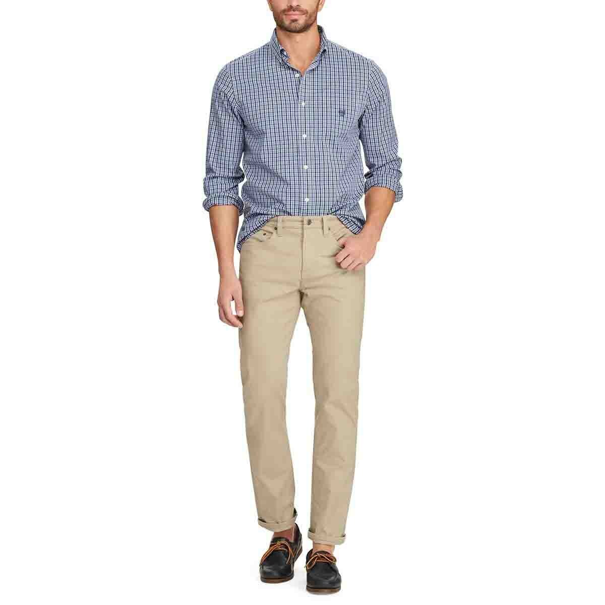 Camisa Manga Larga Cuadros Chaps