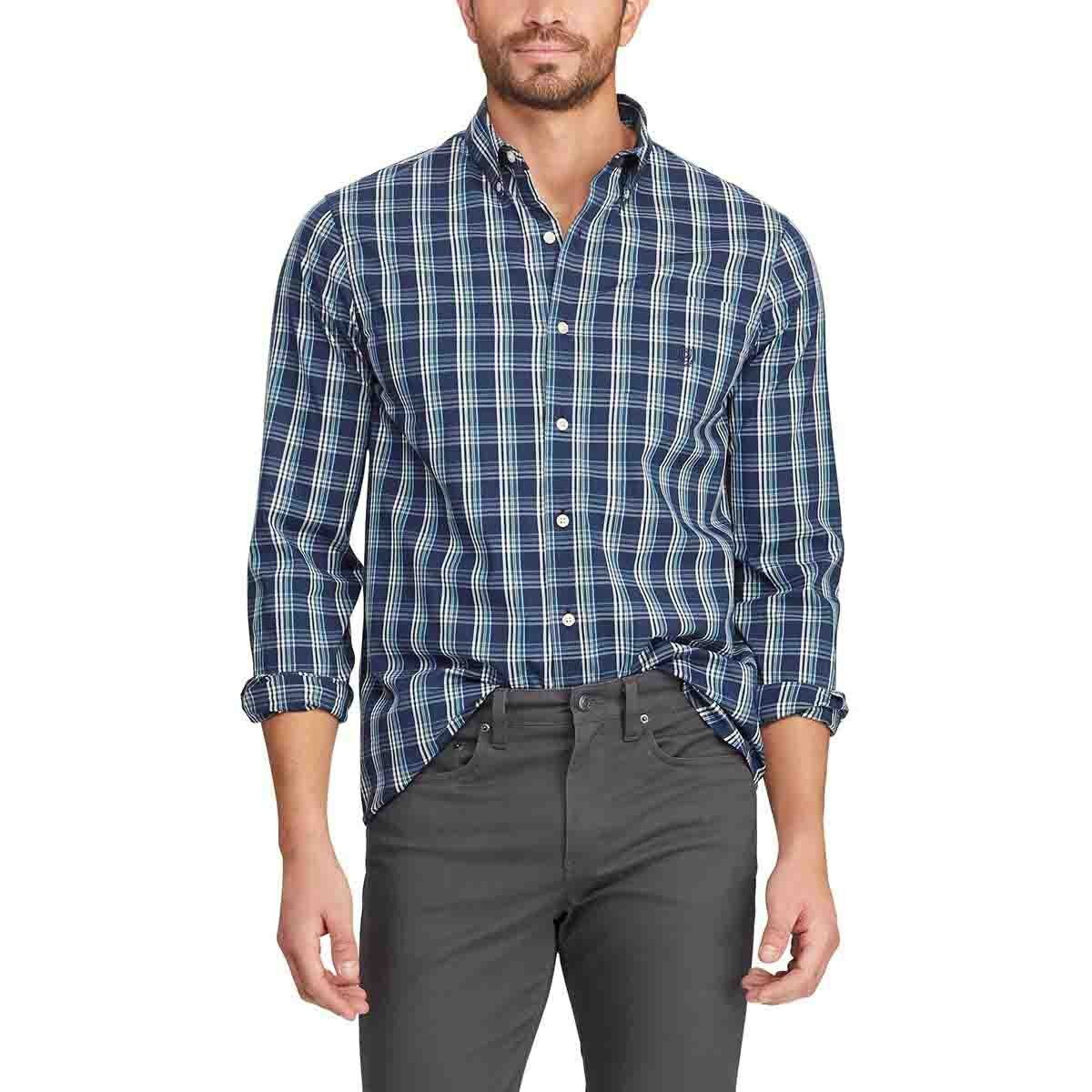 Camisa Manga Larga Cuadros Chaps
