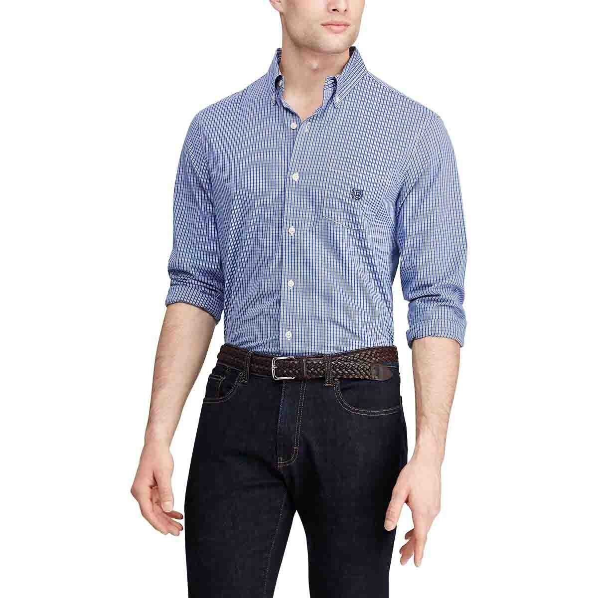 Camisa Manga Larga Cuadros Chaps