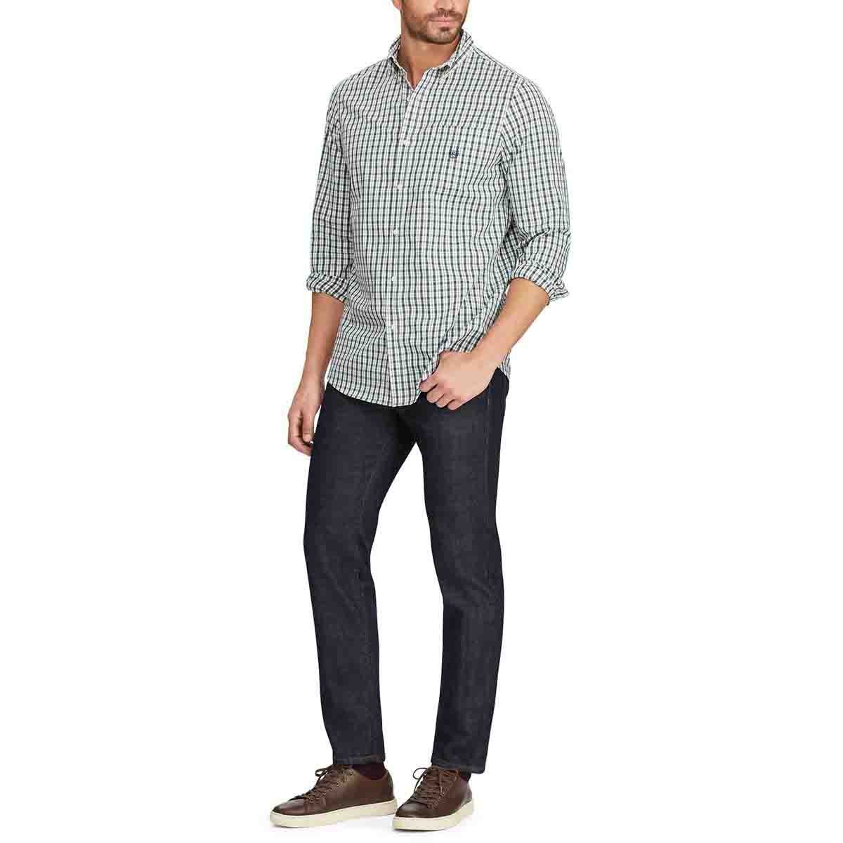 Camisa Manga Larga Cuadros Chaps