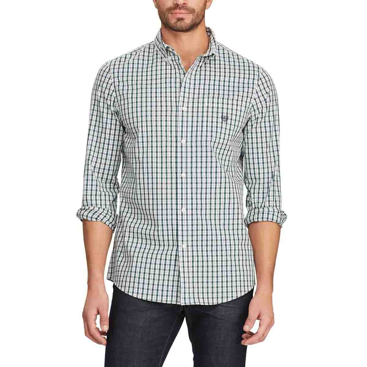 Camisa Manga Larga Cuadros Chaps