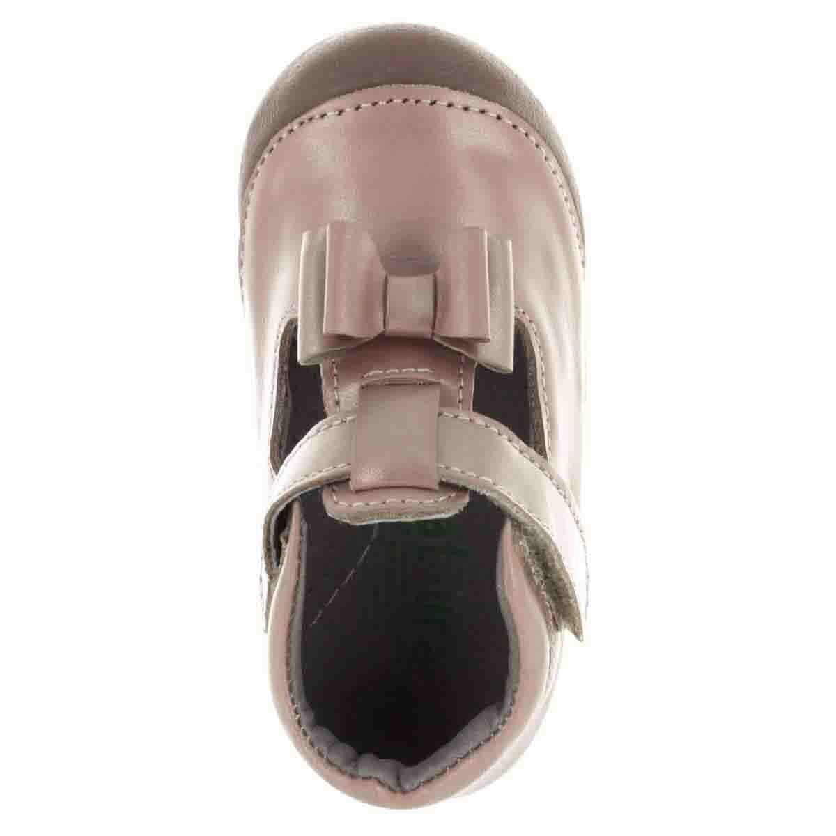Zapato Natura Traba-T Oro Rosado Mini Burbujas para Niña