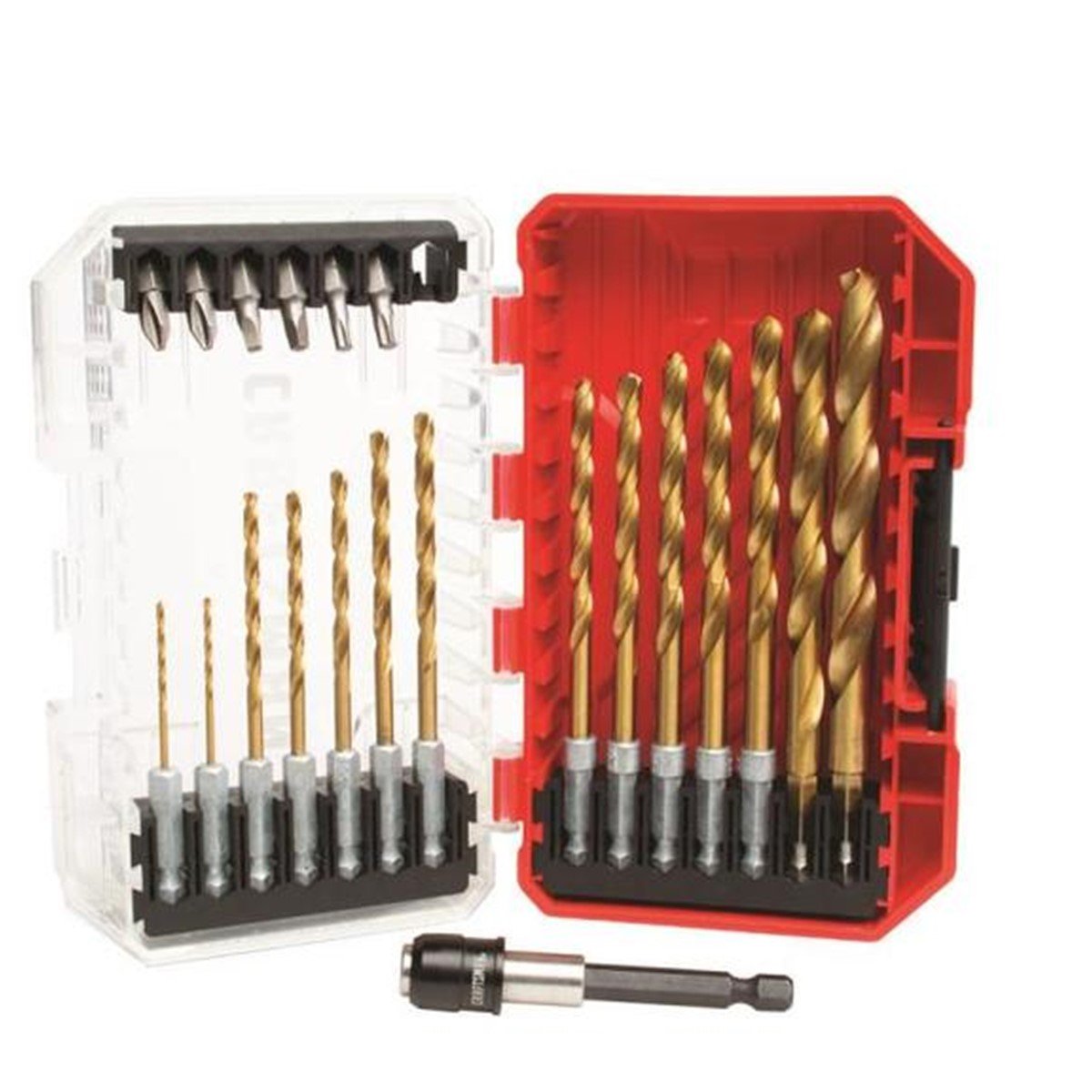Juego de Puntas para Desarmador y Brocas Titanio (21 Pzs) Craftsman