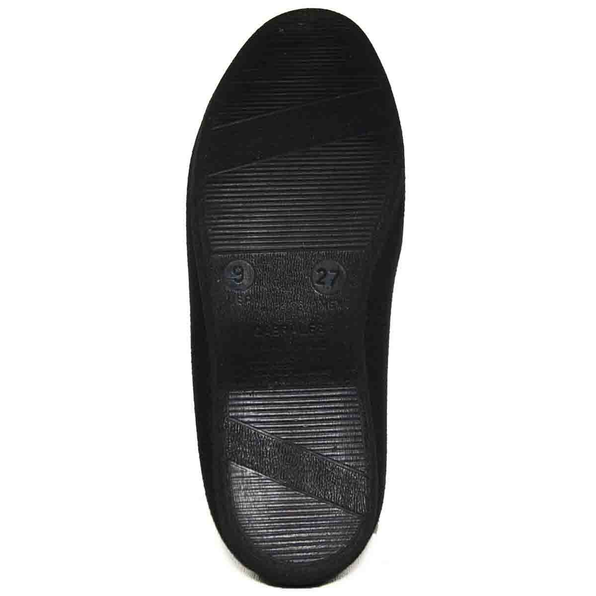 Pantufla Negra Cerrada Jaspeado Cabrales