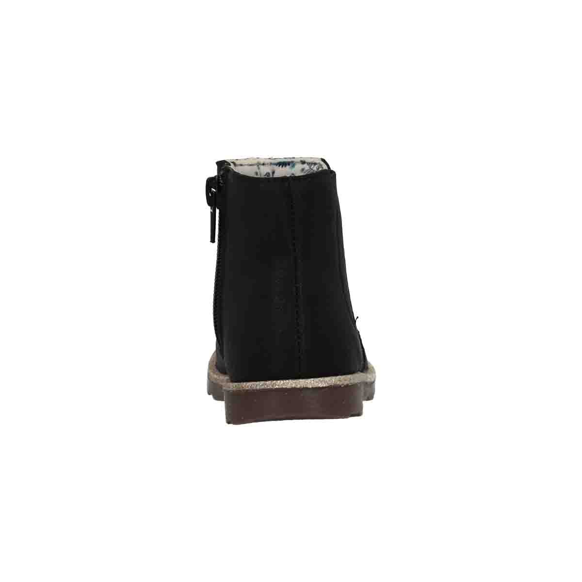 Botin Trony con Resorte Negro Ferrioni