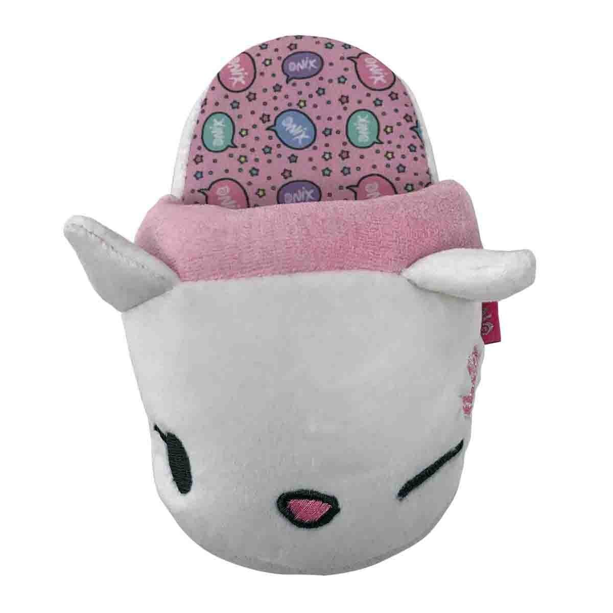 Pantufla Gato Rosa Onix