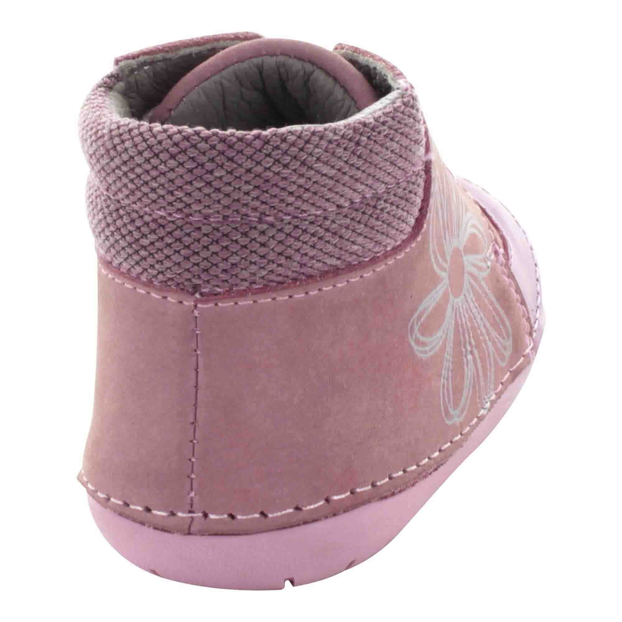 Botin Natura con Agujeta Rosa Mini Burbujas