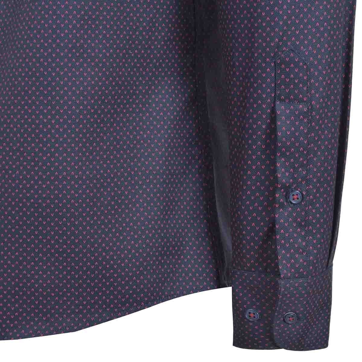 Camisa de Vestir Azul Slim Fit Carlo Corinto