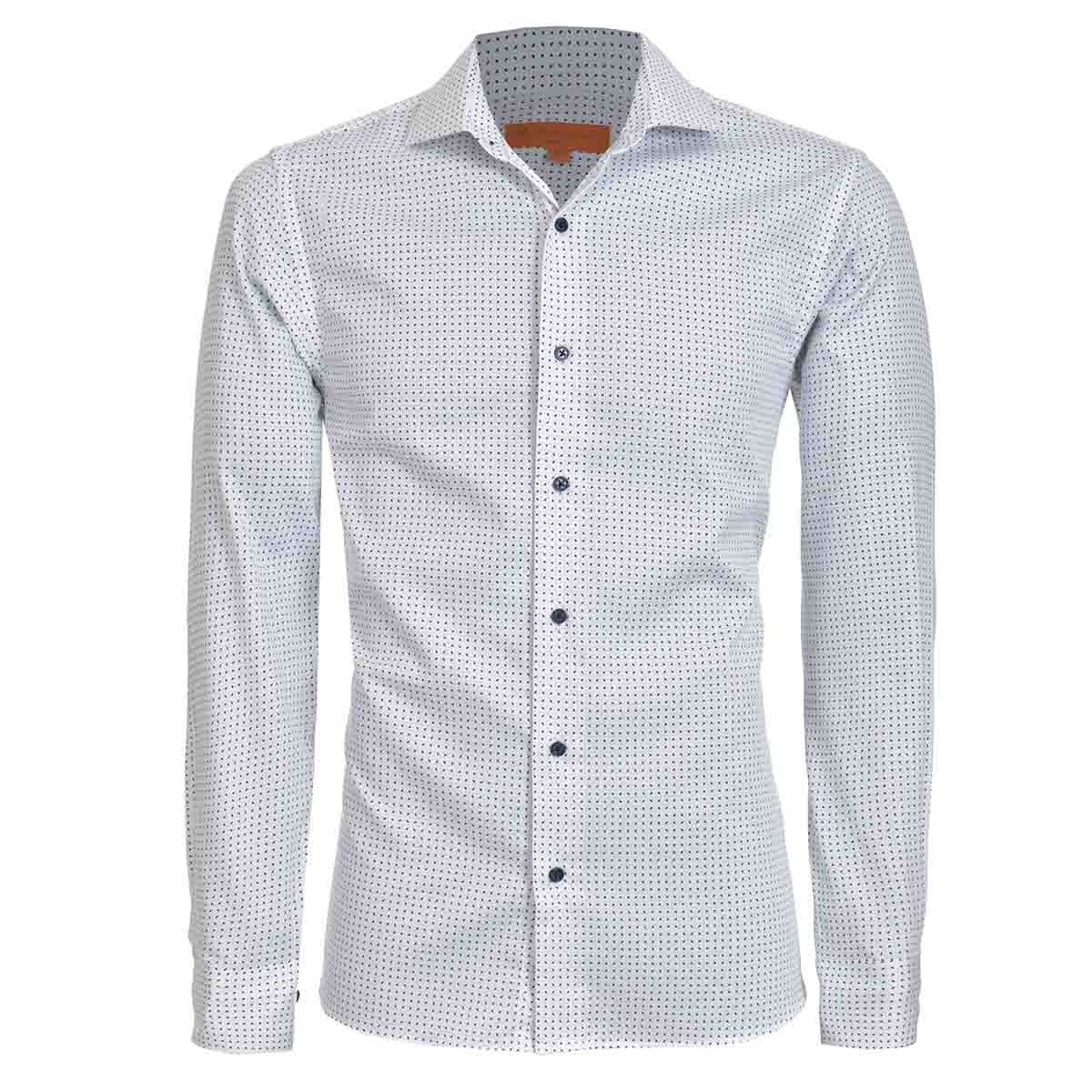 Camisa de Vestir Blanca Slim Fit Carlo Corinto