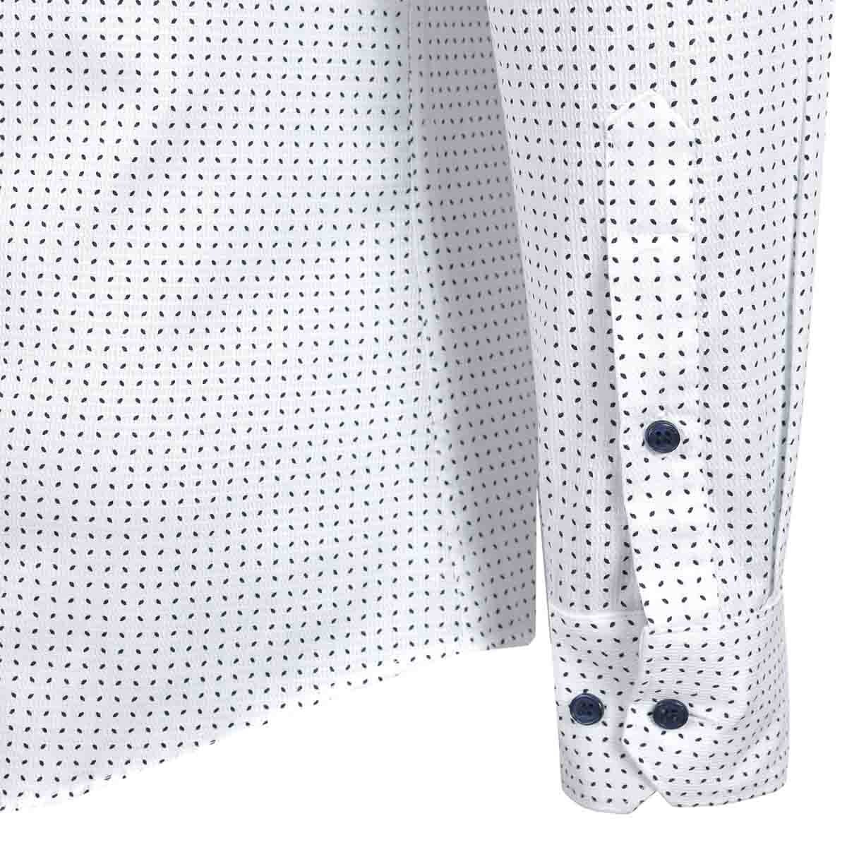 Camisa de Vestir Blanca Slim Fit Carlo Corinto