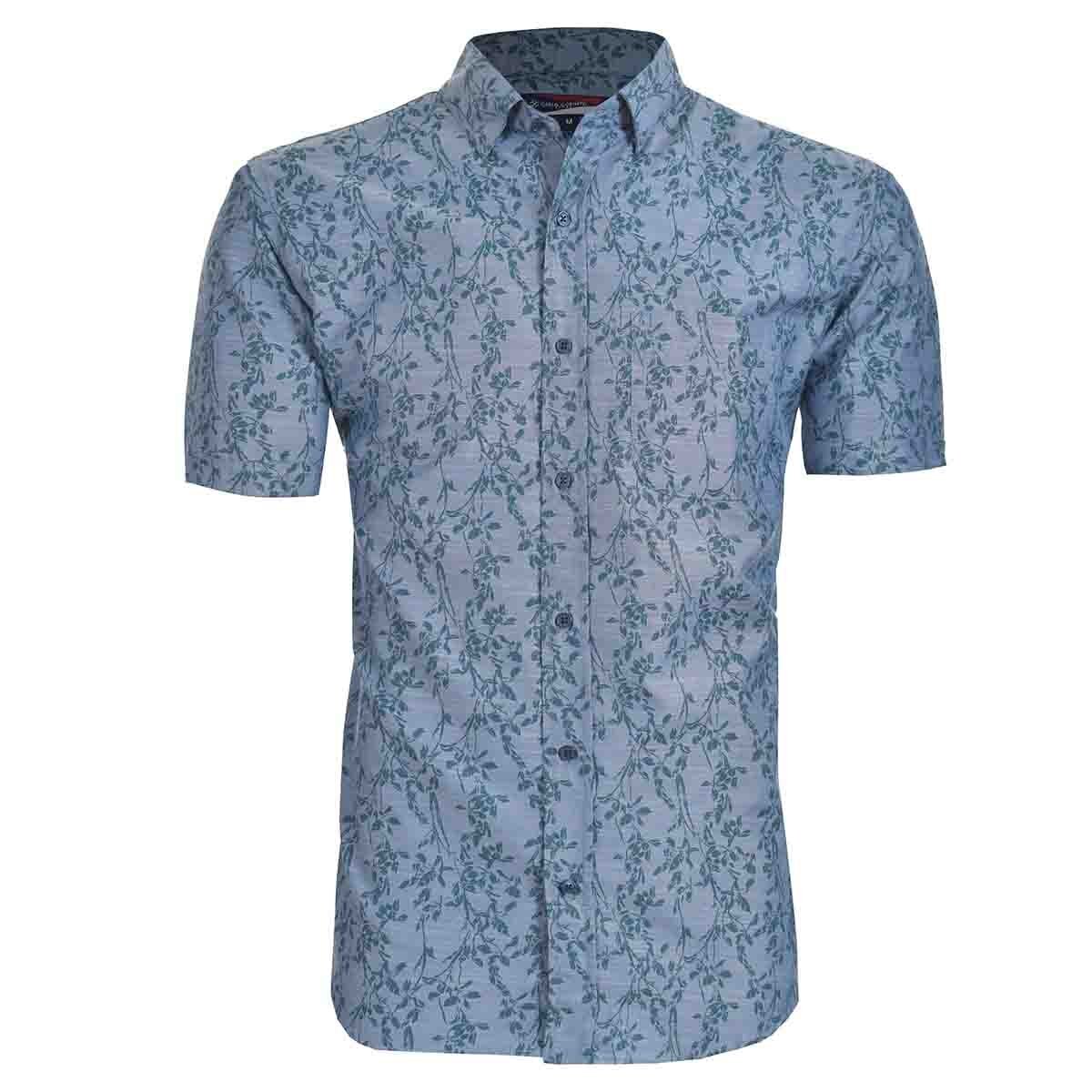 camisas casuales manga corta
