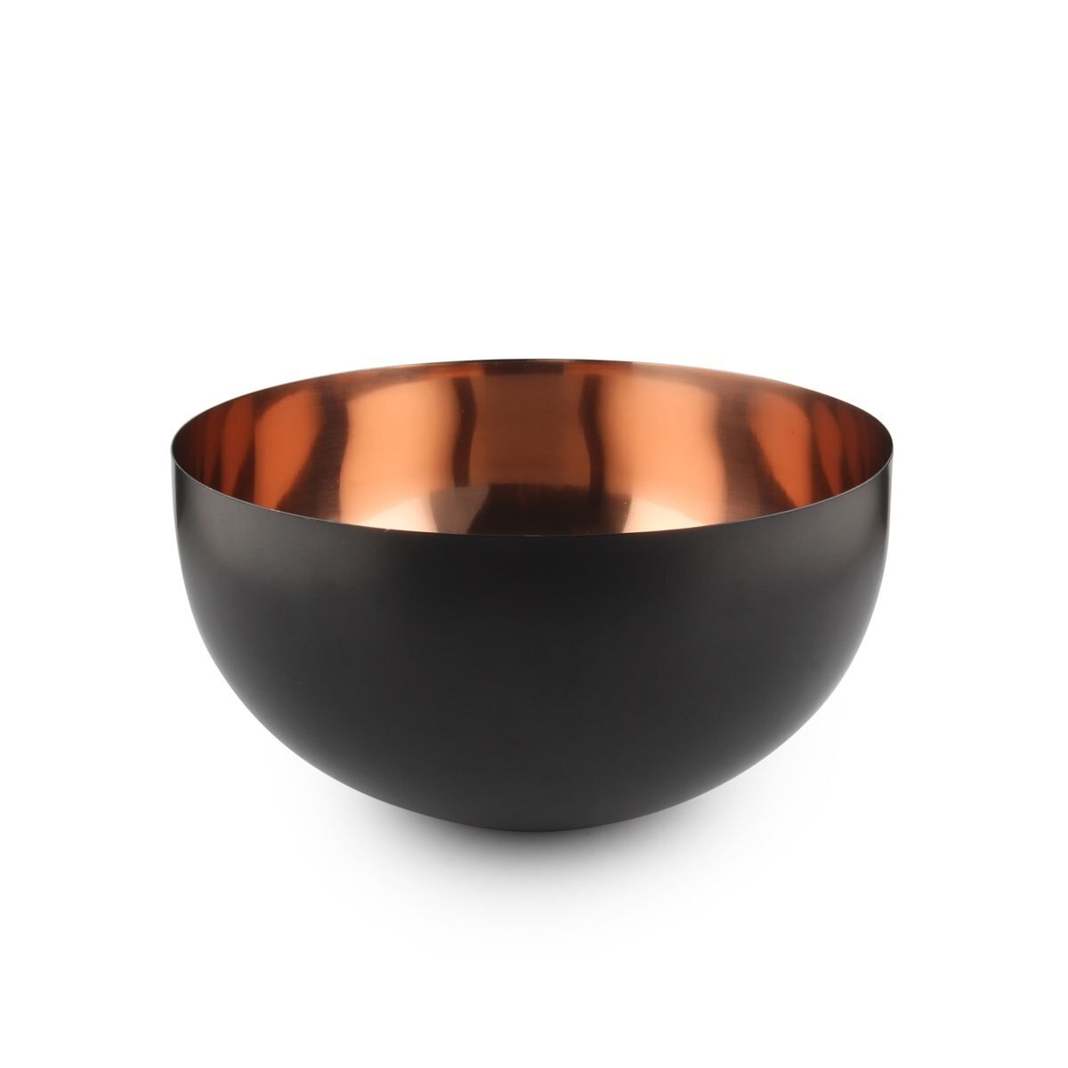 Bowl Ensaladero Doble Negro con Cobre Allene