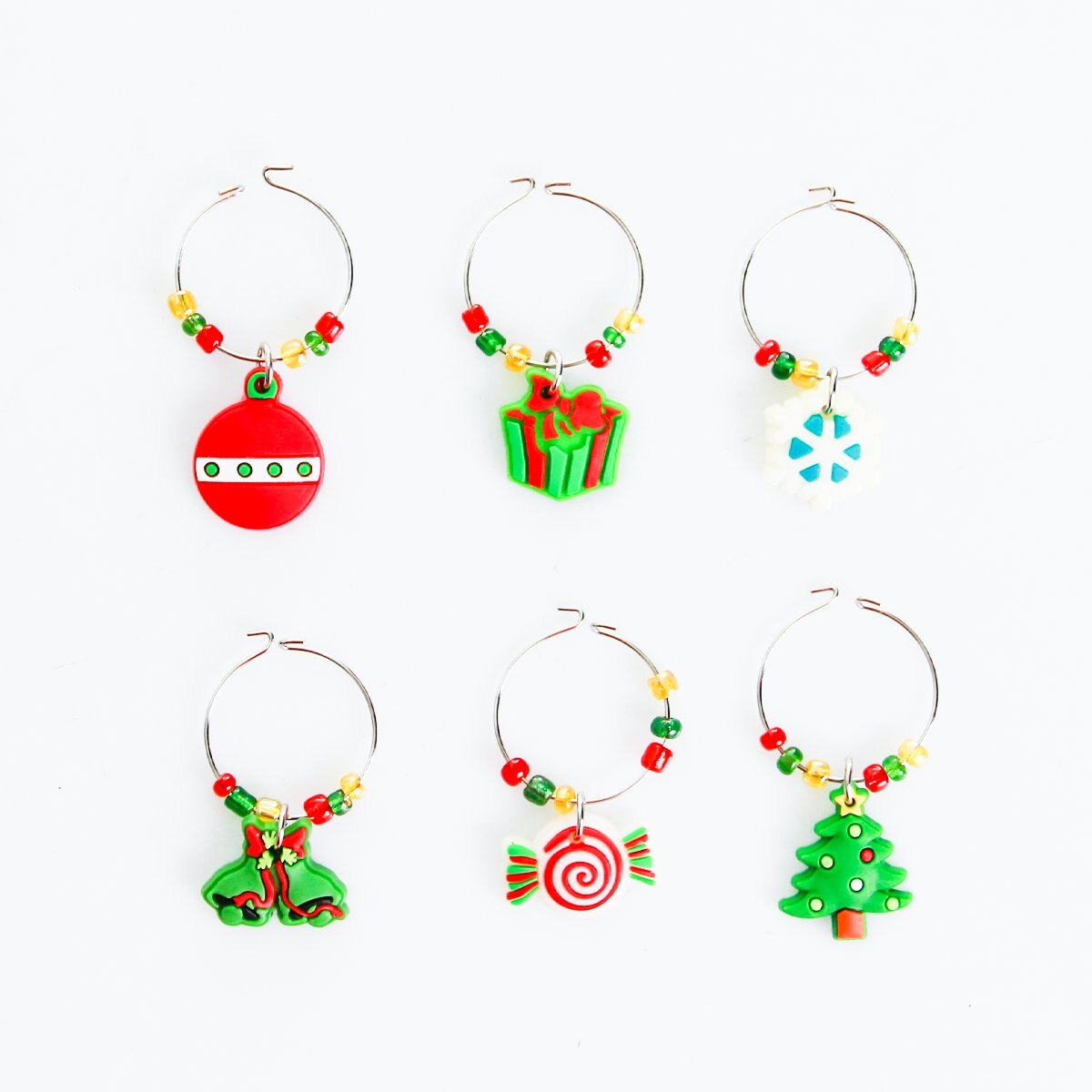 Anillo Navideño para Copas 4.5 X 2.3 Cm Noritex