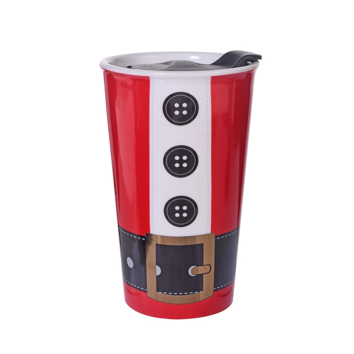 Taza con Tapa Navideño Noritex