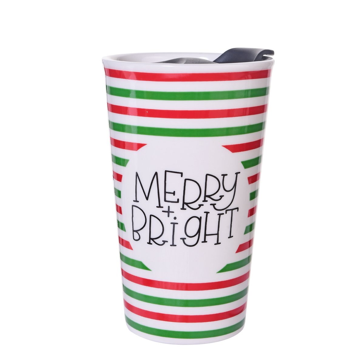 Taza con Tapa Navideño Noritex