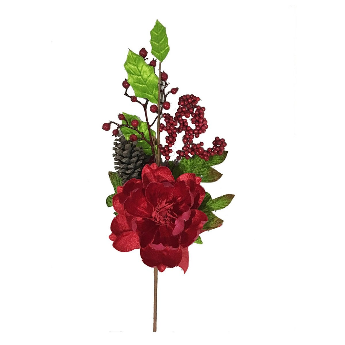 Vara Magnolia Roja con Berries Lottus