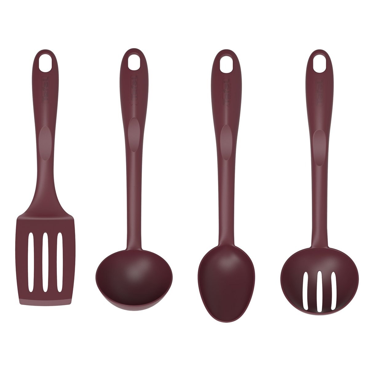 Juego 4 Utensilios Essentials Rojo T-Fal