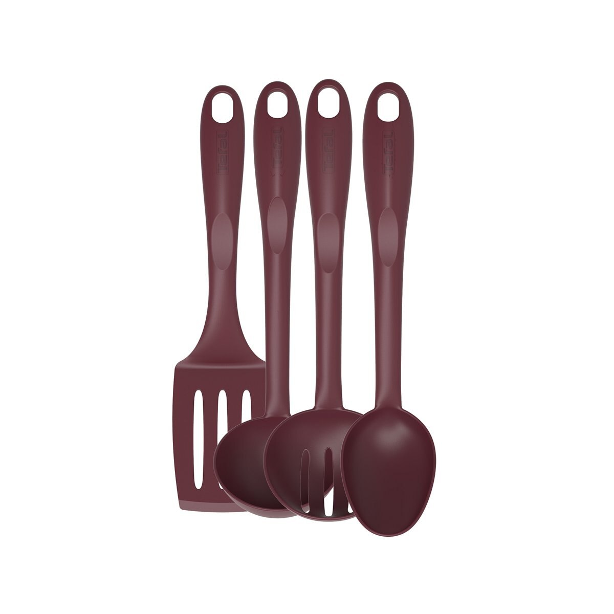 Juego 4 Utensilios Essentials Rojo T-Fal