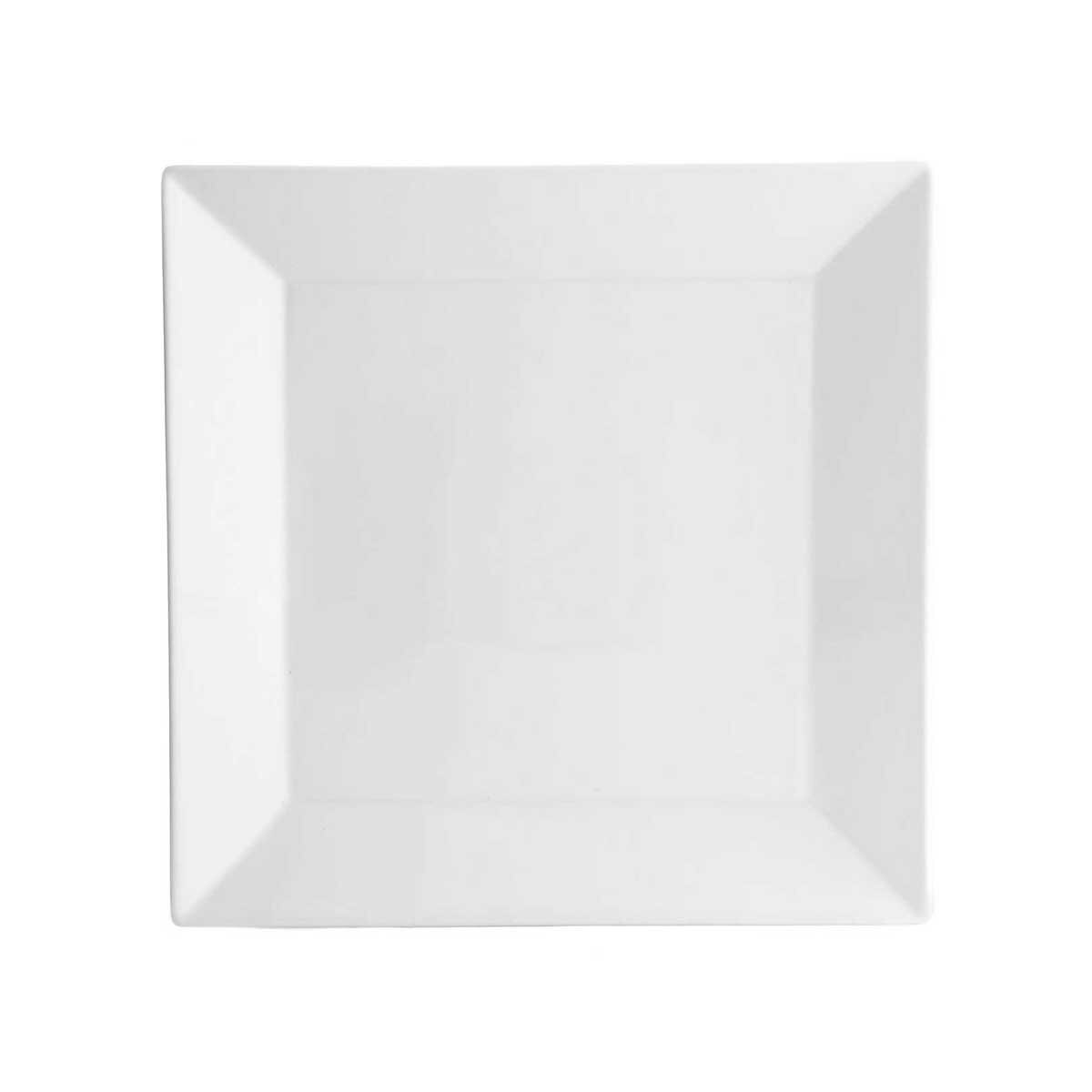 Plato para Ensalada Square Luminous White Pier 1 Imports