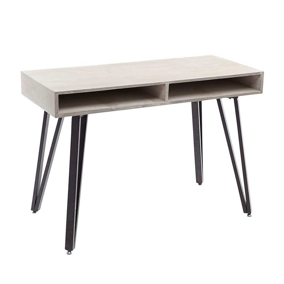 Escritorio Open Shelf Concrete Pier 1 Imports