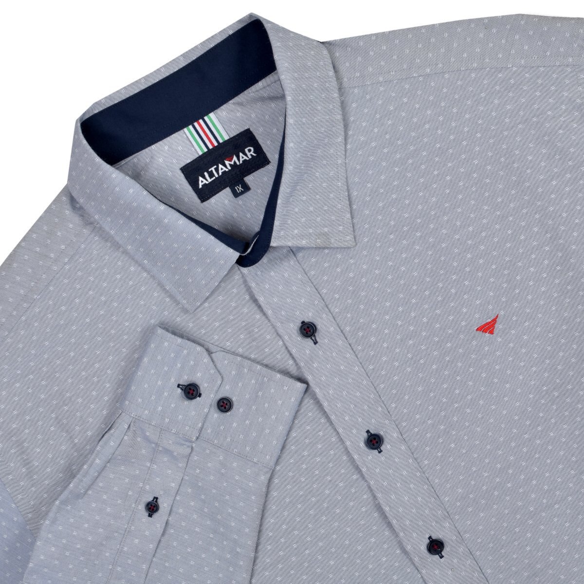 Camisa Manga Larga Estampada Altamar