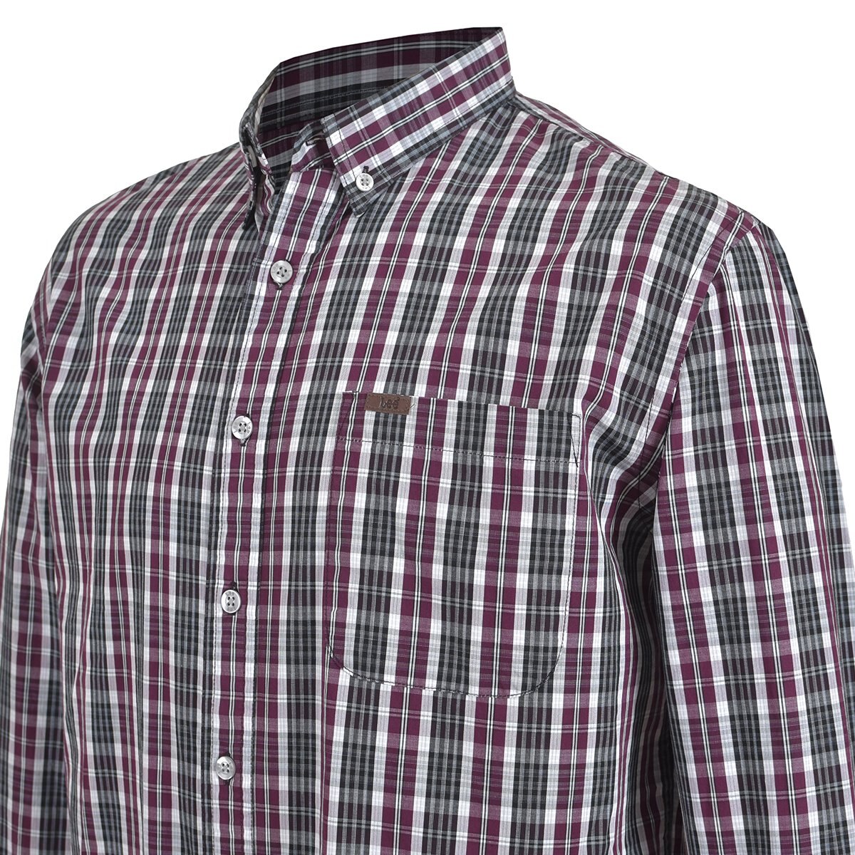 Camisa Manga Larga Classic Cuadros Lee