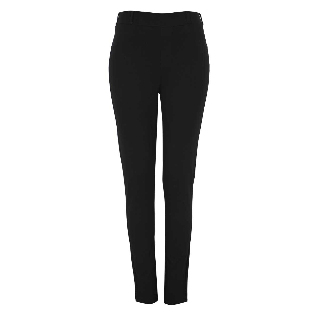 Leggings Recto Liso con Presillas Elle