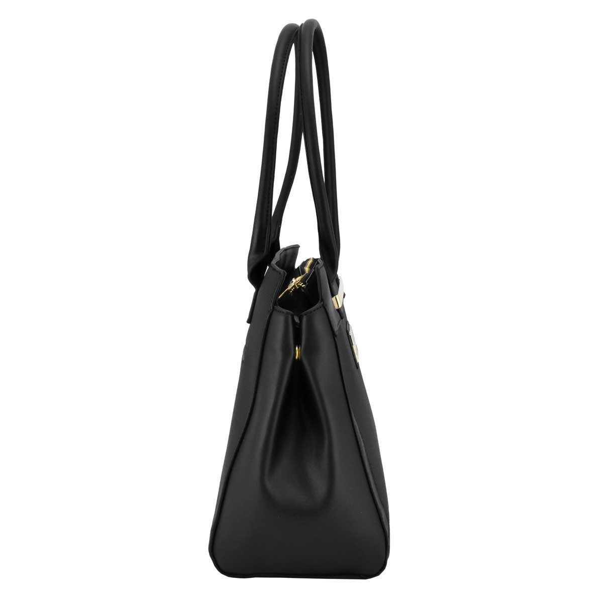 Bolsa Satchel Negro Ted Lapidus