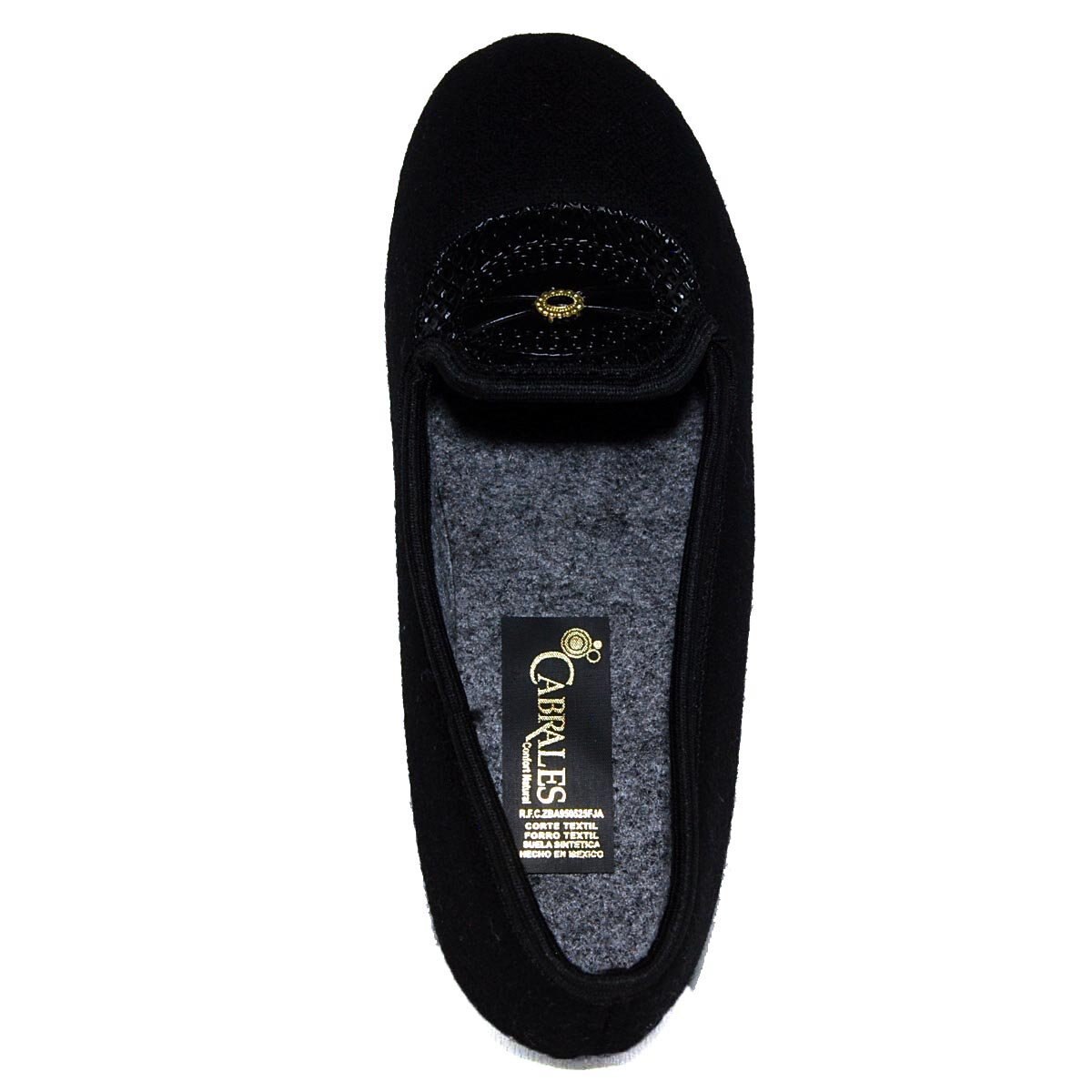 Pantufla Antiderrapante con Aplicación Cabrales
